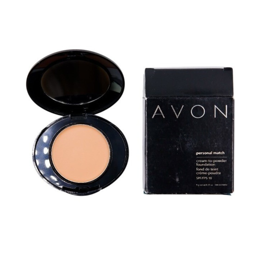 Avon - Personal Match Cream-to-Powder Foundation SPF 10 - Warmest‎ Beige - NOS